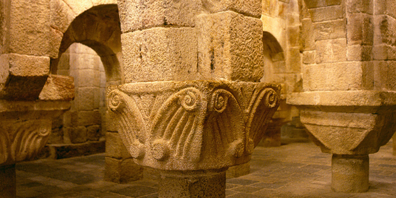 Cripta del Monasterio de Leyre